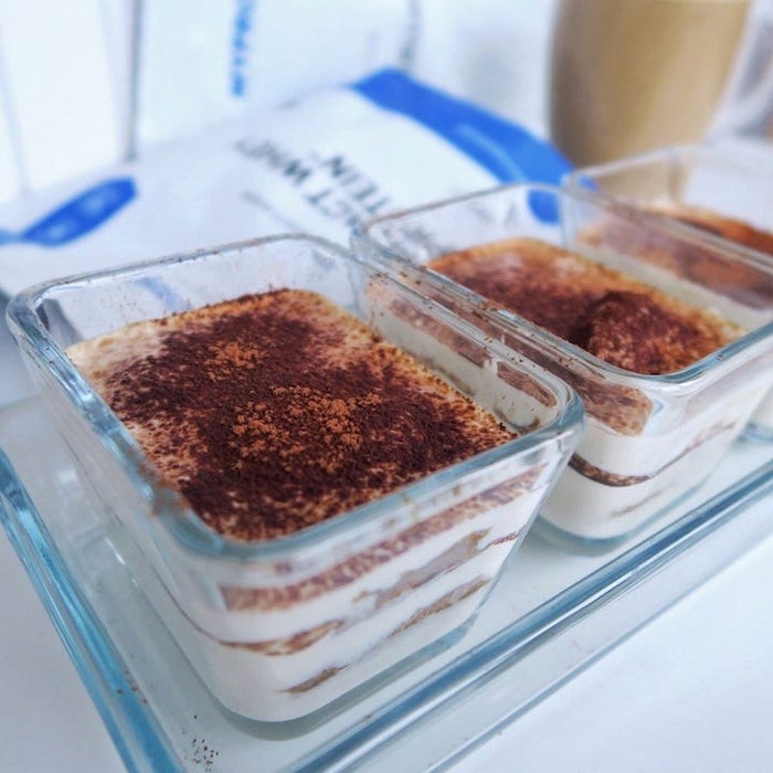 Fehérjében gazdag tiramisu