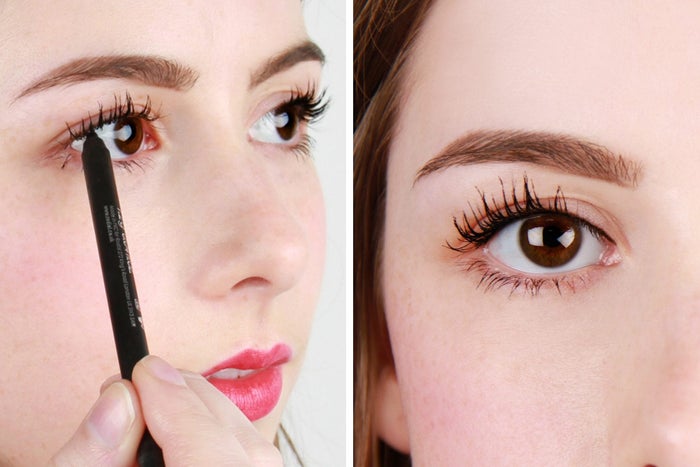 tightlining for fuller-looking lashes