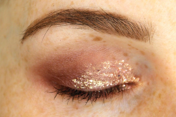how to apply glitter eyeliner