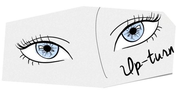 Best lashes for up-turned eyes