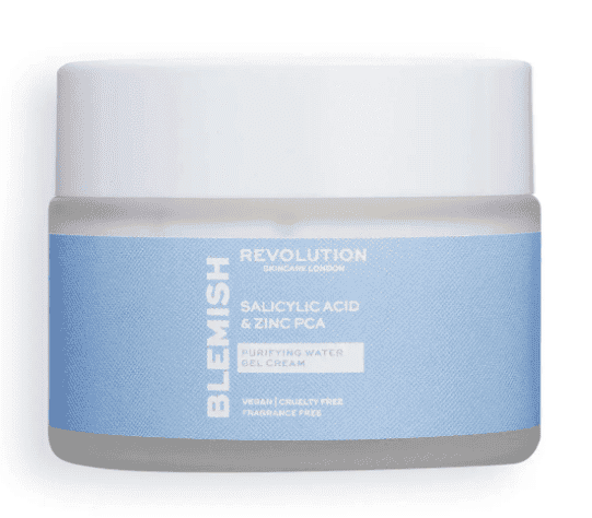 Revolution Skincare Salicylic Acid and Zinc PCA Purifying Water Gel Cream 