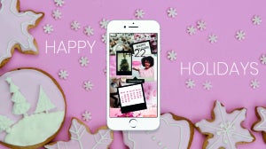 Glossy Wallpaper im Dezember: Cozy Weihnachtsstimmung für dein Smartphone!