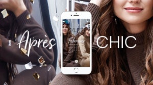 Glossy Wallpaper im Februar: Après-Chic-Feeling für dein Smartphone!