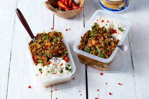 One-Pot Lentil Dahl & Homemade Naan | Easy Vegan Meal Prep