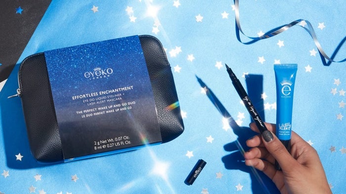 Christmas Gifts at Eyeko Effortless Enchantment Christmas Kit Eyeliner and Mascara Bestselling Gift