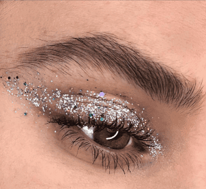 Glitter Eyeshadow Instagram Makeup