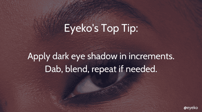 smokey eyeliner tip