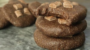 Zdrowe Ciasteczka Brownie Bez Pieczenia | Wysokobiałkowe Ciasteczka