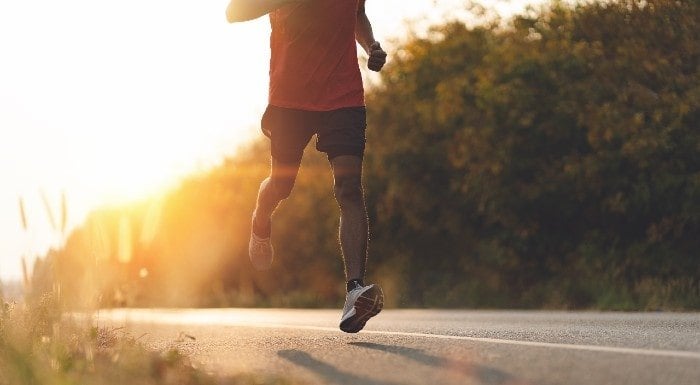 bieganie zmniejsza lęk