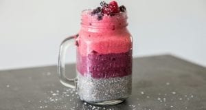 Layered Berry Chia Recipe | Healthy Smoothie