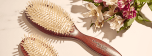 How to style your hair with a Boar Bristle Brush