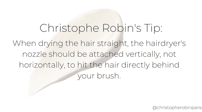 blowdrying tip