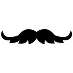 original classic moustache style