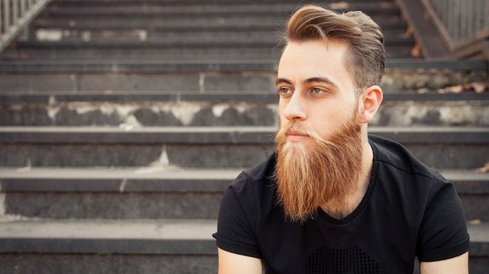 man with a full beard