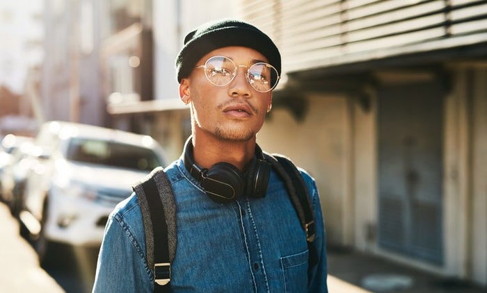 A young man sports a freshly styled goatee thanks to his Valentine’s Day gift | Gillette UK