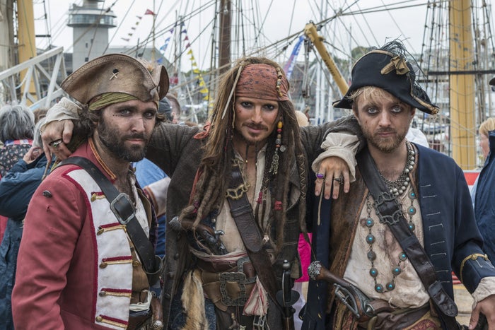 Pirate Halloween costume with beards | Gillette UK