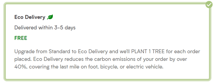 Eco-Delivery | Myvegan