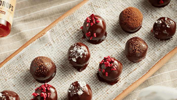 Peanut Butter Truffles | Vegan Christmas recipe