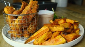 Southern Fried Chicken Goujons Met Suikervrije Saus