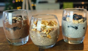 Chia Pudding 3 Ways | Eiwitrijk ontbijt Recept