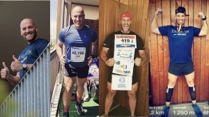 Hoe deze man 6+ marathons op zijn balkon liep