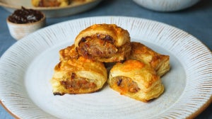 Cheese & Chutney Sausage Rolls