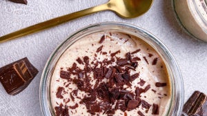 3-Ingredient Vegan Peanut Butter Mousse