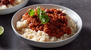 Simple Vegan Chilli Non Carne | High-Protein Meal Prep