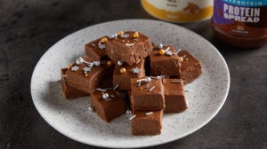 Fitwaffle’s 3-Ingredient Christmas Fudge