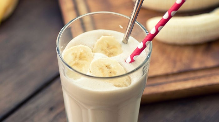 Our best tropical protein fruit smoothie