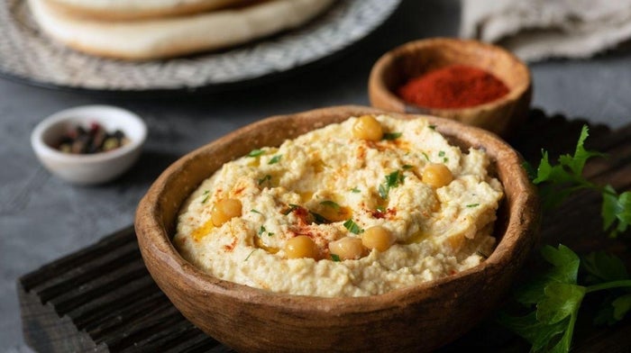 Hummus con extra de proteínas