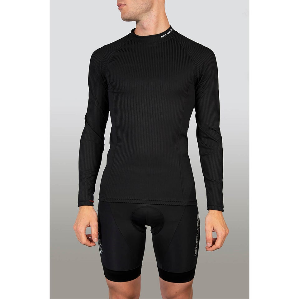 ENDURA TRANSRIB L/S BASELAYER BK