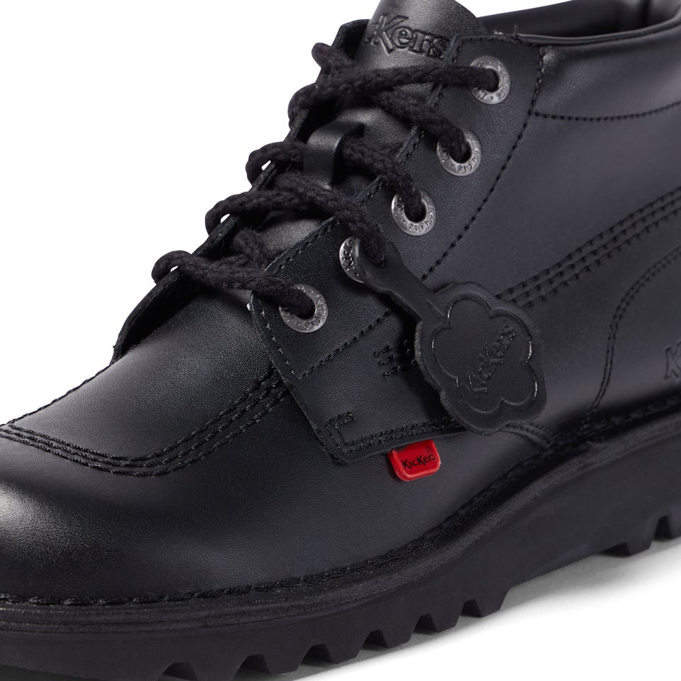 Adult Mens Kick Hi Leather Black