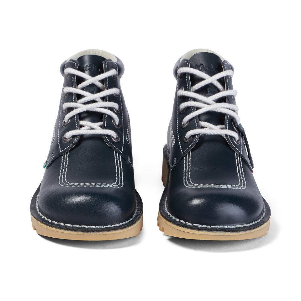 Adult Mens Kick Hi Leather Navy