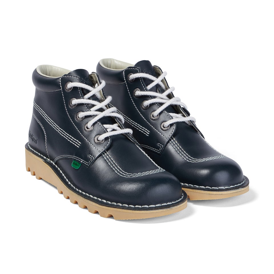 Adult Mens Kick Hi Leather Navy