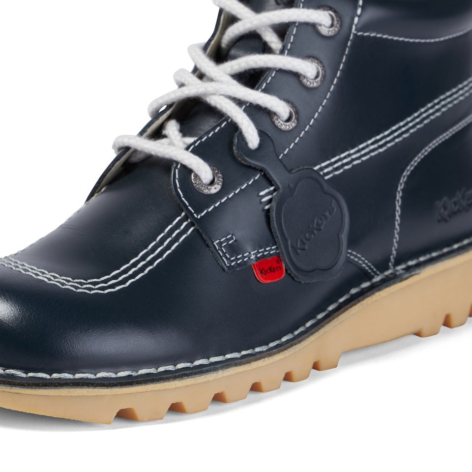 Adult Mens Kick Hi Leather Navy