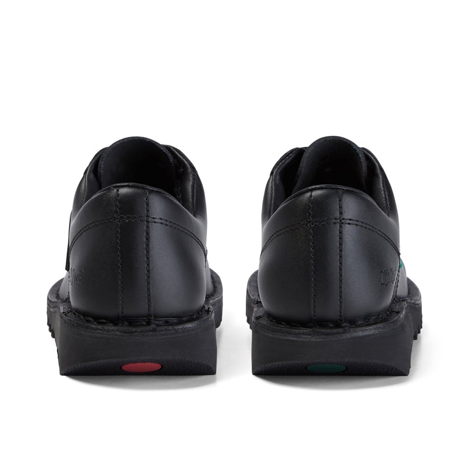 Adult Womens Kick Lo Leather Black