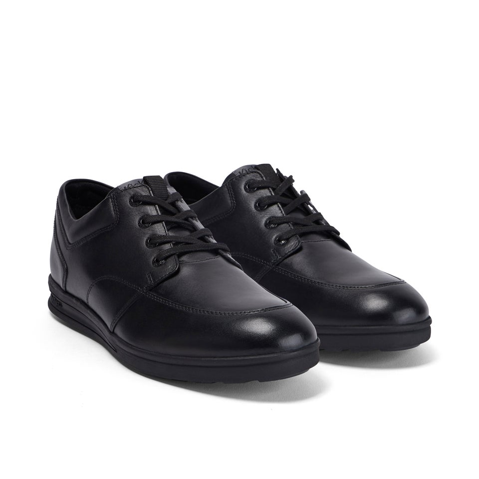 Adult Mens Troiko Lace Leather Black
