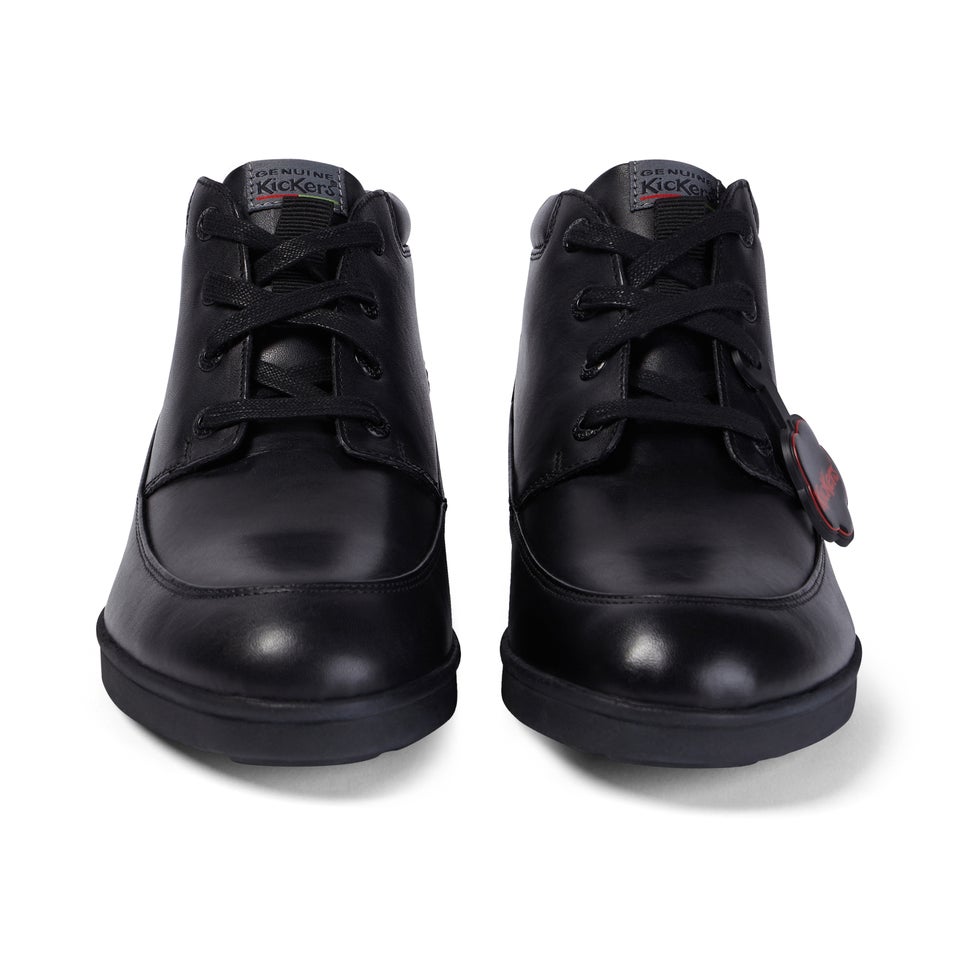 Adult Mens Troiko Lace Leather Black