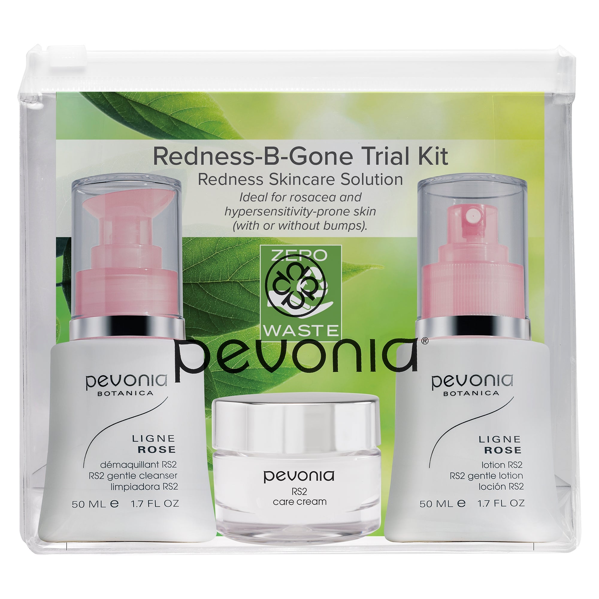 Redness-B-Gone Trial Kit | Rosacea Skincare Kit | Pevonia US