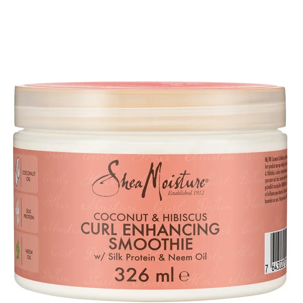 Shea Moisture 椰浆芙蓉卷发强化发膜 326ml_0