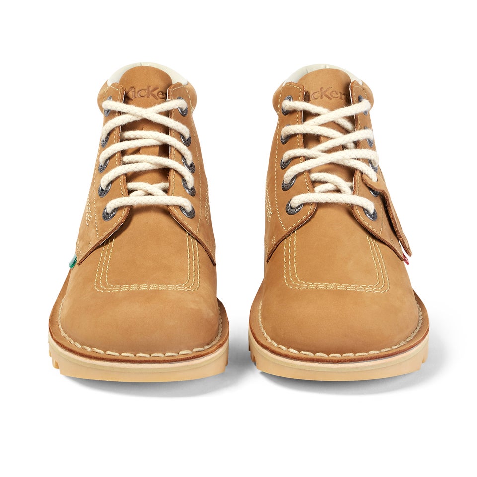 Adult Mens Kick Hi Nubuck Tan