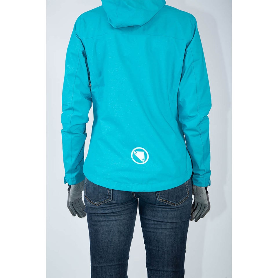 Women's Hummvee Waterproof Hooded Jacket - Pacific Blue