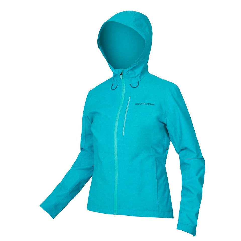 Women's Hummvee Waterproof Hooded Jacket - Pacific Blue