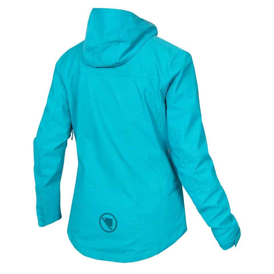 Women's Hummvee Waterproof Hooded Jacket - Pacific Blue
