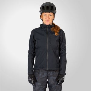 Women's Hummvee Waterproof Hooded Jacket - Black