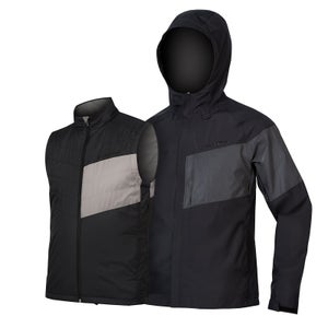 Urban Luminite 3 in 1 Jacke II für Herren - Schwarz - XXXL