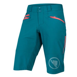Women's SingleTrack Shorts II - Spruce Green - XL