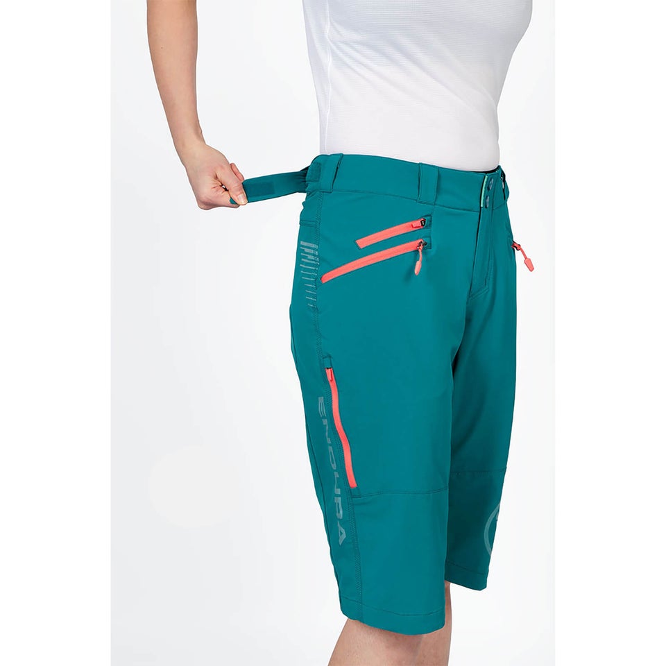 Women's SingleTrack Shorts II - Spruce Green