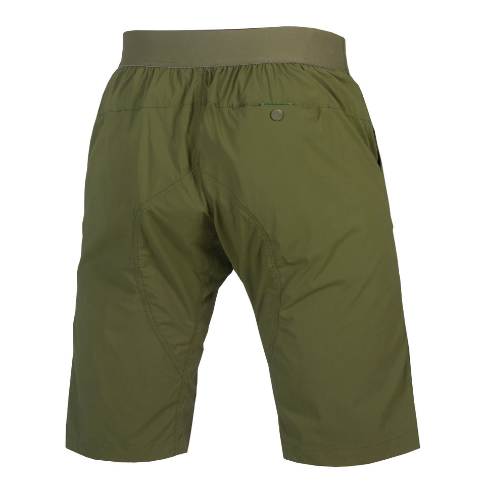 Men's Hummvee Lite Short with Liner - Olive Green